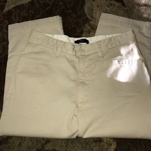 LEE JEANS cropped khakis